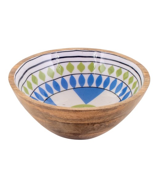 ORIGEN Home Decor Cuenco Mediano Cajas Y Bandejas | Cuenco Bol Verde Ovalado - 10x25x25cm