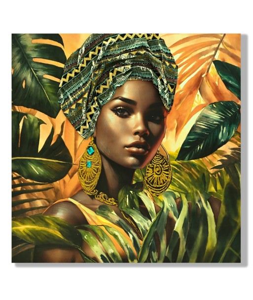 Cuadro Africano Étnico para Decoración de Pared, Arte Contemporáneo, Estilo Único, Ideal para Salones y Habitaciones