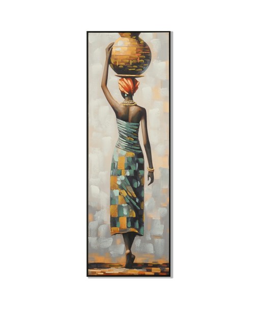 Cuadro Africano Étnico para Decoración de Pared, Arte Moderno, Ideal para Salones y Comedores, Diseño Único y
