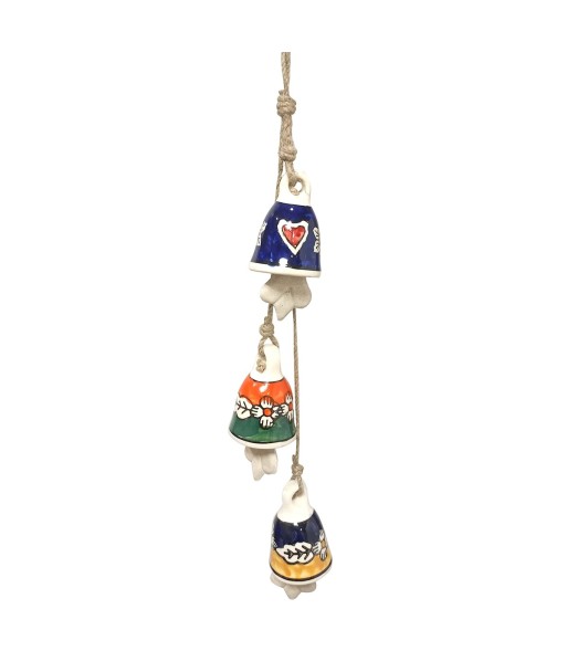 ORIGEN Home Decor Campanas Colgantes Redondo - Azul 47x5x5cm