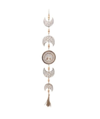 ORIGEN Home Decor Movil Luna Colgantes | Blanco - 113x16x2cm