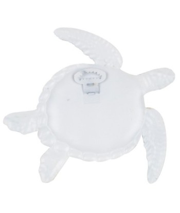 ORIGEN Home Decor Adorno De Pared Tortuga Apliques Metal Azul 23x23x1cm