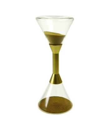 ORIGEN Home Decor Reloj De Arena 5Min Complementos Natura Amarillo - 25x11x11cm