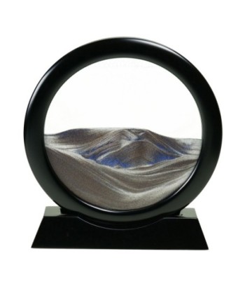 ORIGEN Home Decor Cuadro Complementos Natura | Cuadro Negro Redondo - 25x25x6cm