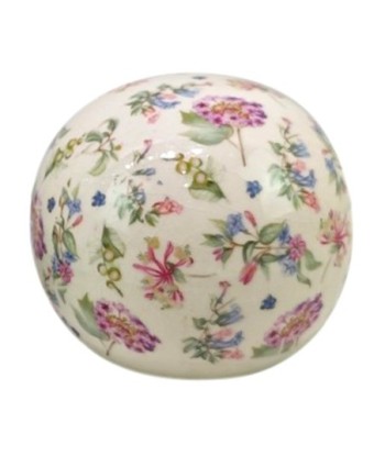 Bola de Decoración Cerámica Verde para Jarrones y Portavelas, Perfecta para Estilo Romántico en tu Hogar
