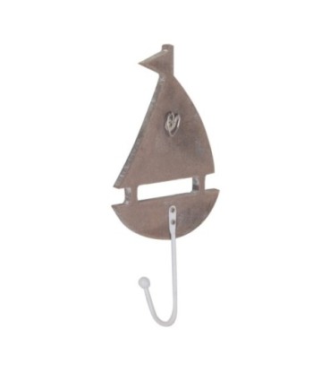 ORIGEN Home Decor Percha Barco Percheros | Crudo - 24x11x5cm