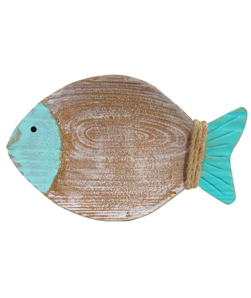 ORIGEN Home Decor Bandeja Pez Bandejas | Marrón - 2x21x12cm