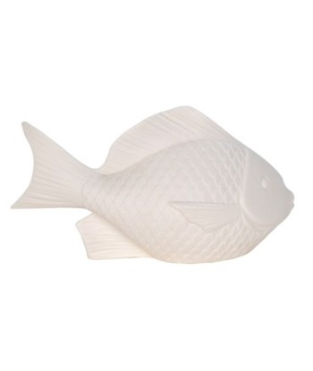 ORIGEN Home Decor Pez Led Lamparas Figura Marinera Crudo 15x26x9cm
