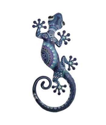 ORIGEN Home Decor Lagarto Jardin | Figura de Lagarto Gris - 30x14x1cm