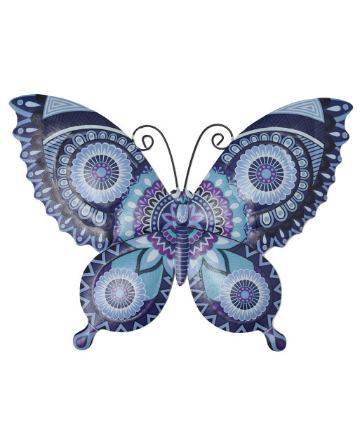 ORIGEN Home Decor Mariposa Jardin | Figura de Mariposa Gris - 23x30x1cm