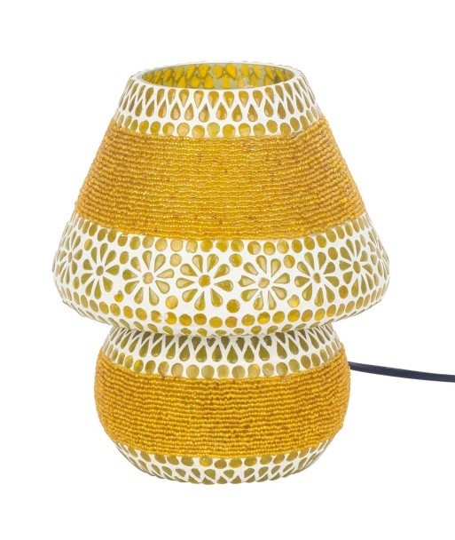 Lámpara mosaico sobremesa estilo étnico para decoración hogar