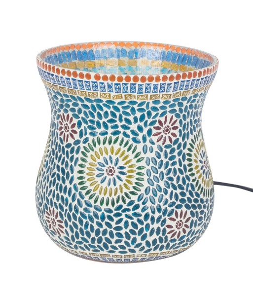 Lámpara mosaico sobremesa estilo étnico artesanal decorativa