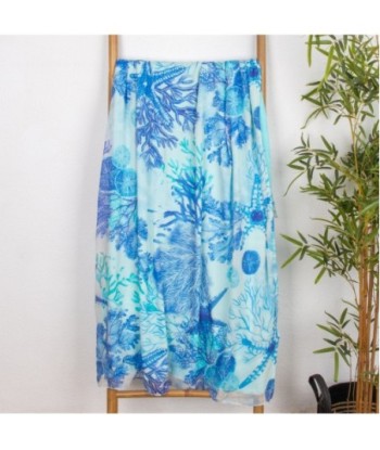 Pareo de playa para mujer, ideal para el verano y vacaciones, diseño hawaiano, ligero y cómodo