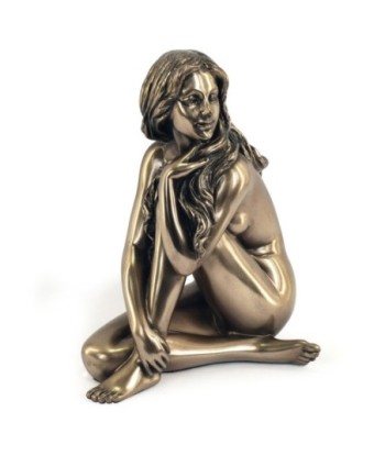 Decor and Go Figura Desnudo Chica Figuras de Bronce al estilo Clásico Material principal Resina DG83696