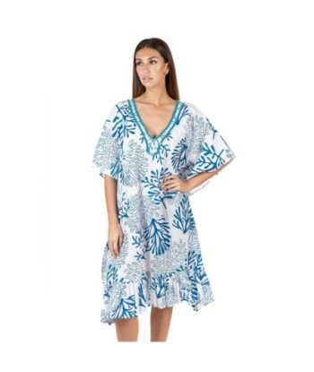 Kaftan de moda mujer, vestido largo elegante, ideal para fiestas y ocasiones especiales, estilo tunica blanca