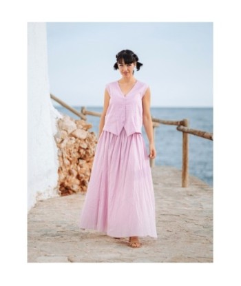 Falda de moda mujer, estilo vaquero, larga y polipiel, conjunto lana, elegante y versátil