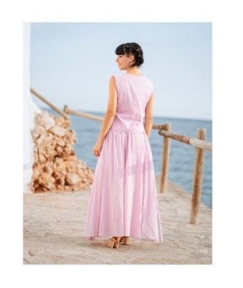 Falda de moda mujer, estilo vaquero, larga y polipiel, conjunto lana, elegante y versátil