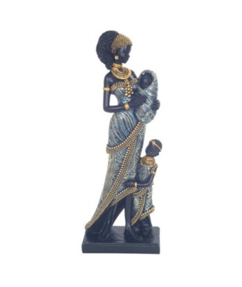 Figura decorativa Africana de resina, artesanía única para colección y decoración del hogar, ideal para regalos