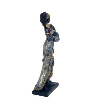 Figura decorativa Africana de resina, artesanía única para colección y decoración del hogar, ideal para regalos